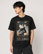 Camiseta Anime Fushiguro Negra 100% Algodón Unisex