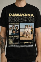 Camiseta Rawayana Negra Unisex Popular Veneka Reggae Rock La