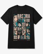 Camiseta Hashira Demon Slayer Negra 100% Algodón I