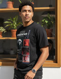 Camiseta The Weeknd Negra Unisex Starboy Dawn Fm Xo Algodón