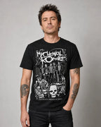 Camiseta My Chemical Romance Negra Unisex Black Parade Rock