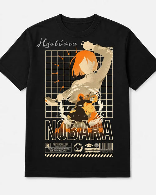 Camiseta Anime Nobara Kugisaki Historia Jujutsu Kaisen Jjk