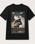 Camiseta Anime Fushiguro Negra 100% Algodón Unisex