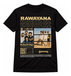 Camiseta Rawayana Negra Unisex Popular Veneka Reggae Rock La