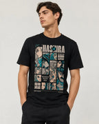Camiseta Hashira Demon Slayer Negra 100% Algodón I