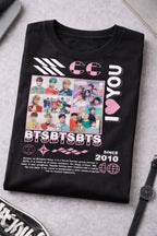 Camiseta Bts Negra Unisex Bangtan Boys Since 2010 Kpop Army