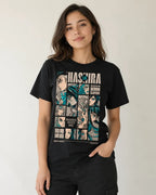 Camiseta Hashira Demon Slayer Negra 100% Algodón I