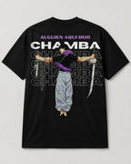 Camiseta Anime Toji Fushiguro Chamba Jujutsu Kaisen Negra