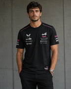 Camiseta Alpine Bwt F1 Team Negra Unisex Sponsors Formula 1