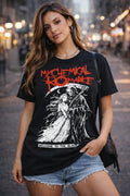 Camiseta My Chemical Romance Negra Ajuste Normal