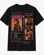 Camiseta Mujer Negra Musica Latina Concierto Normal
