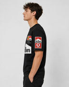 Camiseta Ferrari Schumacher Negra Unisex F1 Sponsors Retro