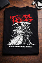Camiseta My Chemical Romance Negra Ajuste Normal