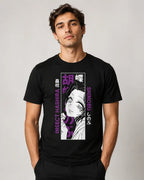 Camiseta Shinobu Negra Insect Hashira 100% Algodón