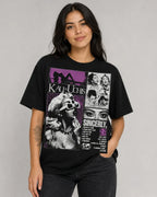 Camiseta Kali Uchis Negra Unisex Sincerely Algodón