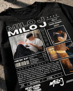 Camiseta Hombre Ropa Urbana Trap Streetwear Milo J Algodón
